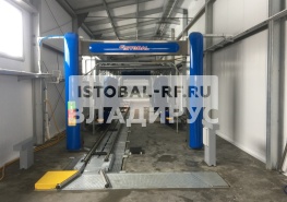 Туннельная (конвейерная) автомойка 4TC1000 с длиной конвейера 23,9 м. на оборотном водоснабжении