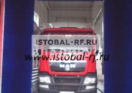 Грузовая портальная мойка