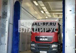 Грузовая портальная мойка с системой оборотного водоснабжения