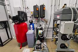 Тех.помещение грузовой портальной мойки